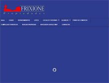 Tablet Screenshot of frixionepropiedades.com